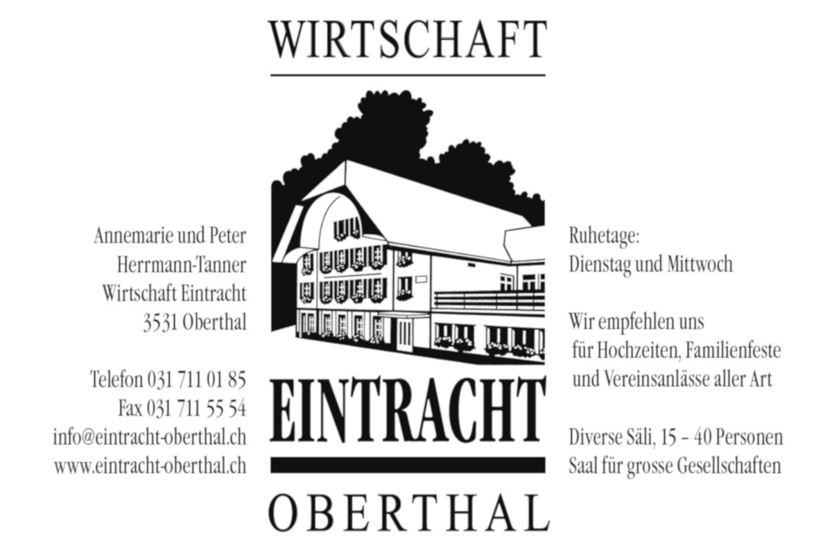 Wirtschaft Eintracht, Oberthal